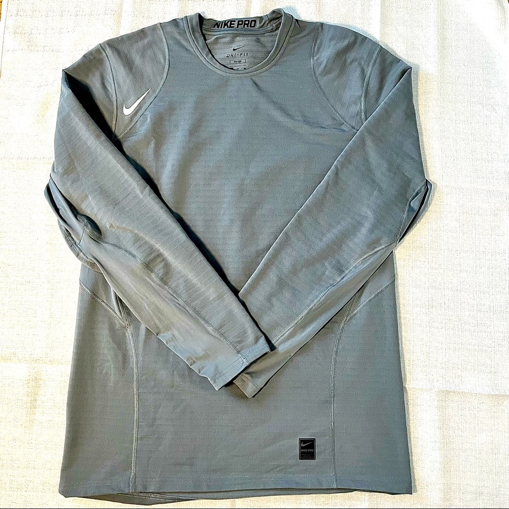 Men’s Nike Pro Dri-fit warm long sleeve running, exercise, base layer top
